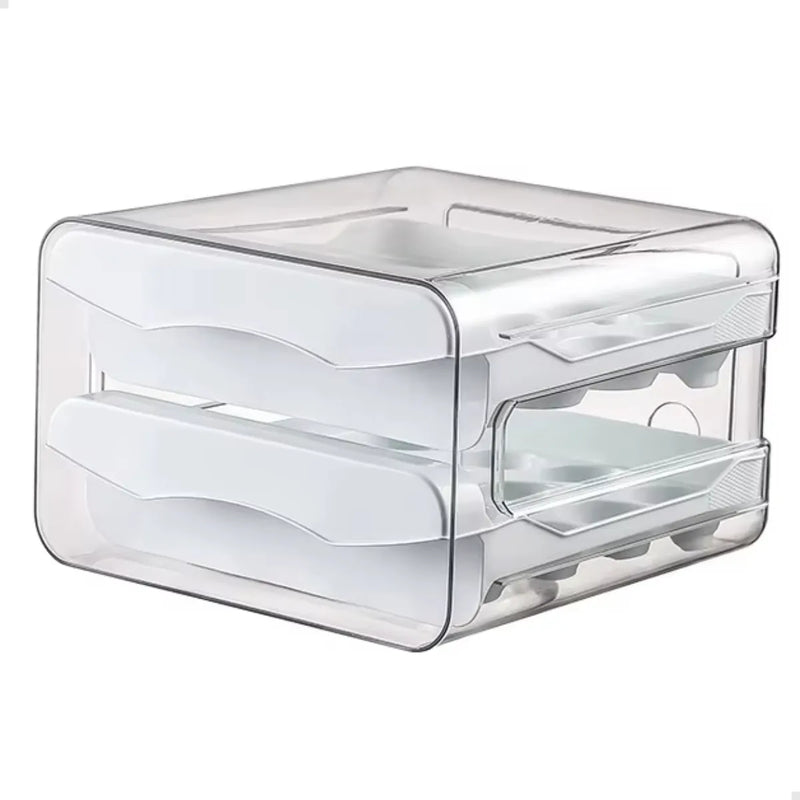 ORGANIZADOR DE OVOS - DUPLA CAMADA