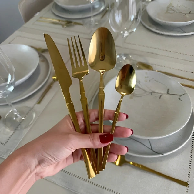 Jogo de Talheres de 24 Peças Veneza