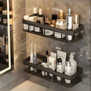 Prateleiras FixBlack - Kit com 2 unidades + Adesivos FixMax™ de BRINDE