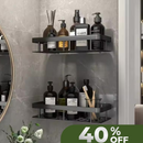 Prateleiras FixBlack - Kit com 2 unidades + Adesivos FixMax™ de BRINDE