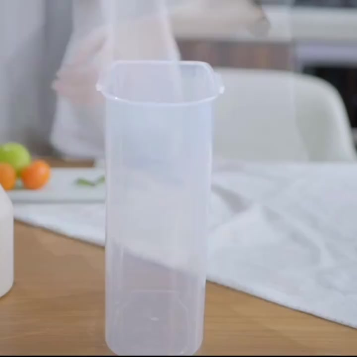 Pote Hermético 2L Com Medidor Organizador De Alimentos Mantimentos Arroz