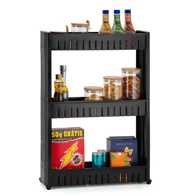 Organizador Multiuso Estante Lateral para Banheiro