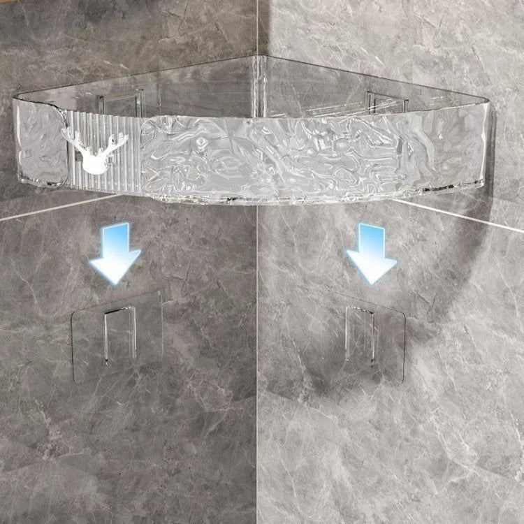 KIT 2 Suporte De Shampoo Prateleiras De Banheiro Sem Furo